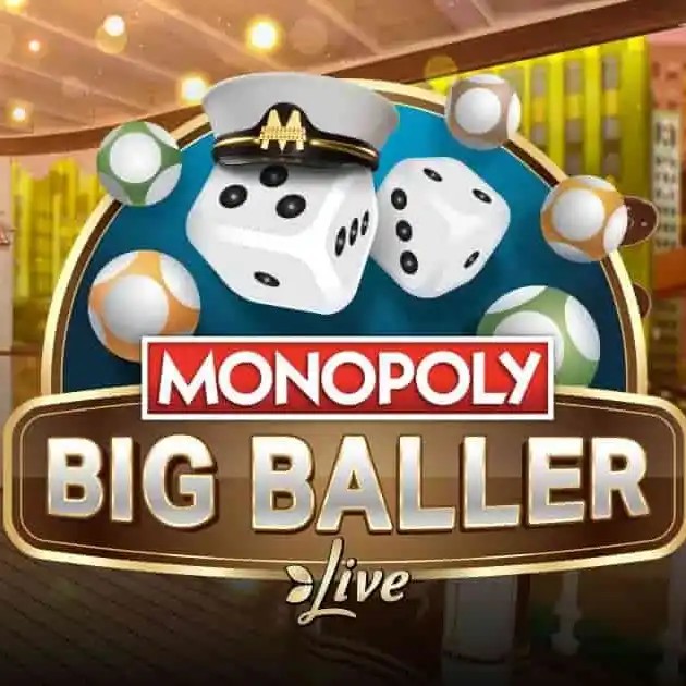 MONOPOLY Big Baller by Evolution, showcased at spincasinomexico.com – game logo